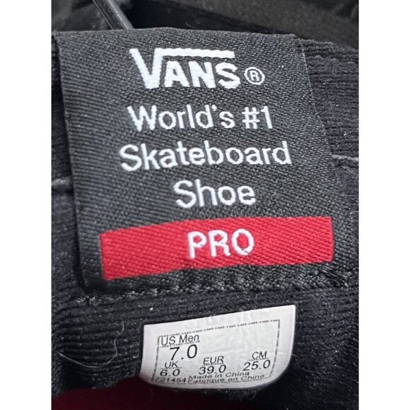 Vans Sk8-Hi Pro - Black Gum Mens 7 - Picture 6 of 7